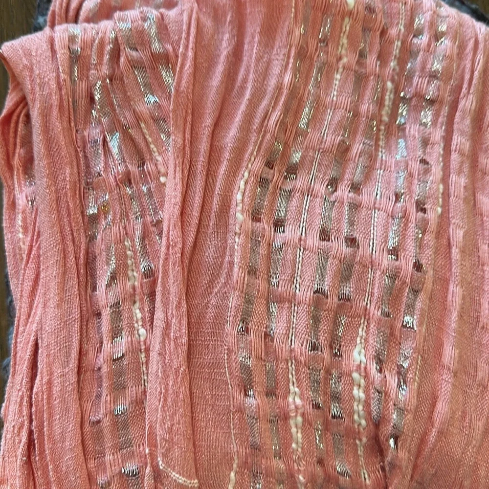 Assorted Colorful Scarves Collection set of 6 sold together - Picture 7 of 11